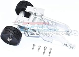 GPM for Arrma Talion / Typhon Upgrade Parts Aluminum Rear Adjustable Wheelie - 1 Set Silver