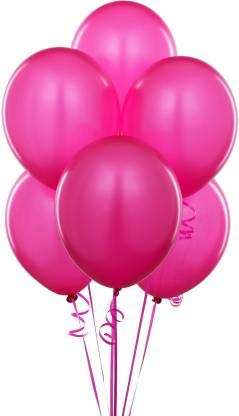 Balloonistics 10 Inch HD Metallic Shiny Balloons for Birthday Decoration, Decoration for Weddings, Engagement, Baby Show