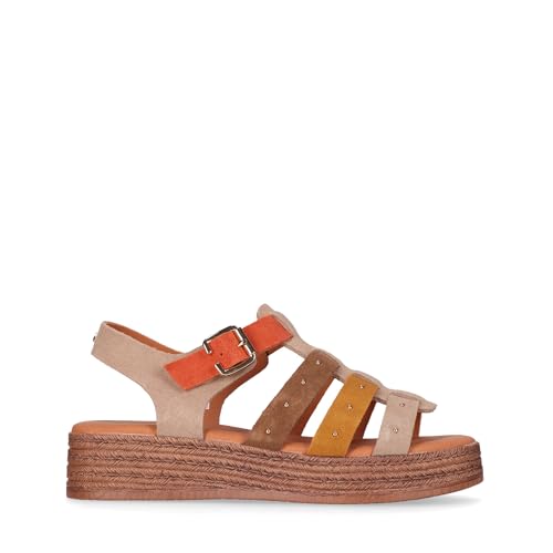 Chika 10 Leather Mayra 02 Multicolore : finis les pieds douloureux en été