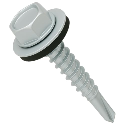 Viti Autofilettanti Per Metallo - 120 Pezzi 5,5x25mm Con Rondella E Chiavi - Foto 12