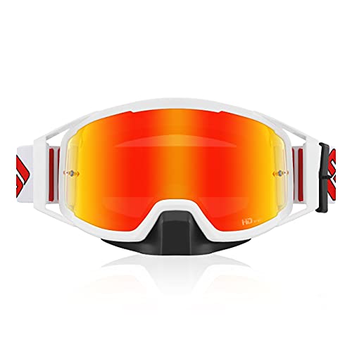 Sh Horvath Motorcycle Goggles, Hd Motocross Otg Dirt Bike Atv Goggle For Unisex #TOP13