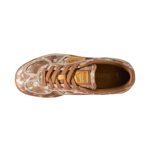 PUMA Womens Palermo Lace Up Sneakers Shoes Casual - Brown - Size 8 M4