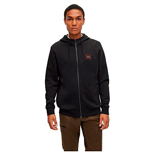 HUGO Men's Dorneol Sweatshirt, Black1, x_l