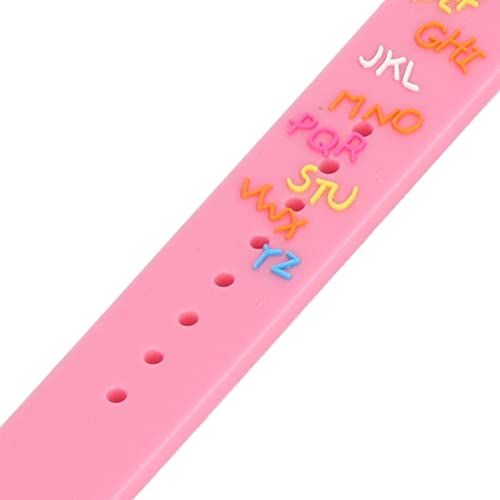 Relógio infantil, relógio infantil eletrônico de desenho animado à prova d'água com luz de fundo de