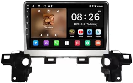 Touch Screen Navigator Car Radio for Mazda CX-5 2016-2019 Bluetooth Wifi 4G Dab+ Tpms Mirror Link, Bluetooth Handsfree/Phone Mirroring, Hd, 4 Core 1G+16G