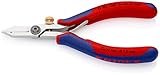 KNIPEX Elektronik-Abisolierschere (140 mm) 11 82 130, Mehrfarbig