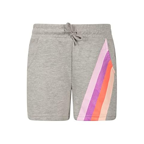 Mountain Warehouse Pantalón Corto a Rayas Infantil con Purpurina Cover