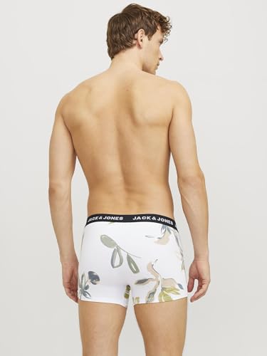 JACK & JONES Mens Jacabstract Trunks 7 PackJacabstract Trunks 7 Pack4