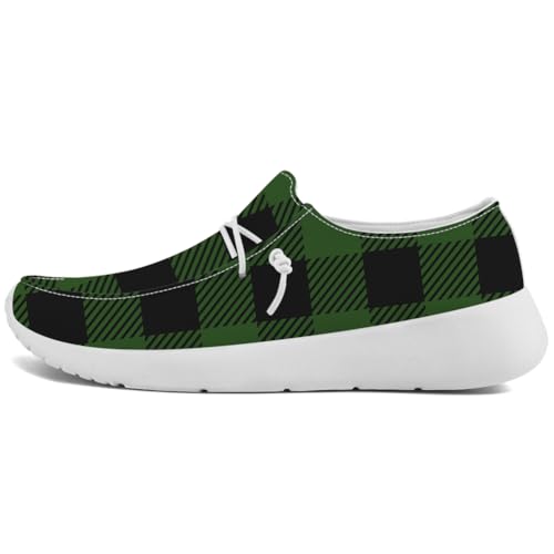 Quorax Loafers for Women Men Plaid Slip-on Shoes Casual Shoes Gifts for Men Women2