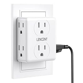LENCENT 2 to 3 Prong...