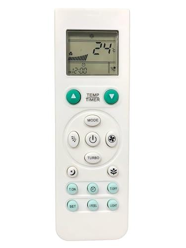 Image of Upix AC Remote No. 102B (No Backlight), Compatible /Replacement for Lloyd AC Remote Control (Exactly Same Remote Will Only Work)