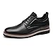 Bruno Marc Scarpe Stringate Uomo Classiche Comode Scarpe Eleganti Uomo Derby Scarpe per Business Office,Size 44,Nero,BMUMOX2508