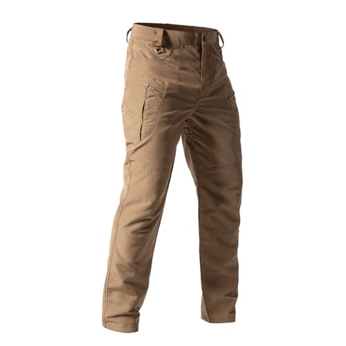 Ripstop Cargo Pants for Men Relaxed Fit Waterproof Flexcamo Tactical Work Pants Lightweight Hiking Pants with Pockets3