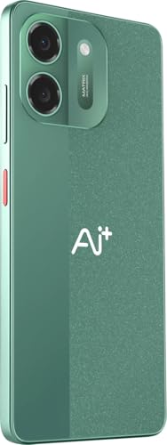 Image of AI+ Pulse 2, 6.745 inch HD+ Display, 4GB RAM, 64GB Storage, Android 16, Unisoc T7250 Octa Core, 50MP Camera, 6000mAh Battery (Green)