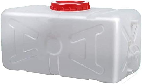Transportador de agua para campamento, contenedor grande de almacenamiento de agua de grado alimenticio con tapa y asa, sin BPA, apto para