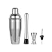 Set Cocktail Shaker Kit Barista Barman Completo Utensili Professionale Acciaio Inossidabile Inox Qualità Premium Attrezzatura Bar Feste Party Casa Aperitivo Long Drink Regalo Uomo Donna