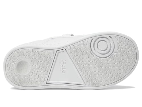 POLO RALPH LAUREN Baby Girl's Heritage Court III EZ (Toddler) White/Tan 7.5 Toddler M3