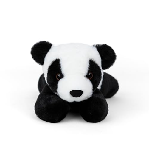 Image of Mirada Floppy Panda Soft Toy - Black & White Plush Stuffed Animal for Kids & Girls 21cm
