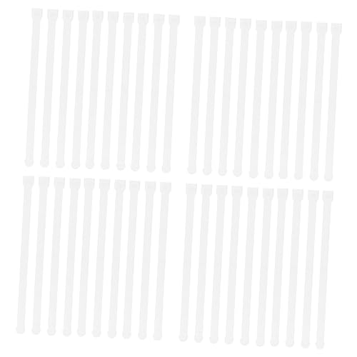 Cabilock Practical 100pcs Vertical Blind Locating Pieces Curtain Parts for Home
