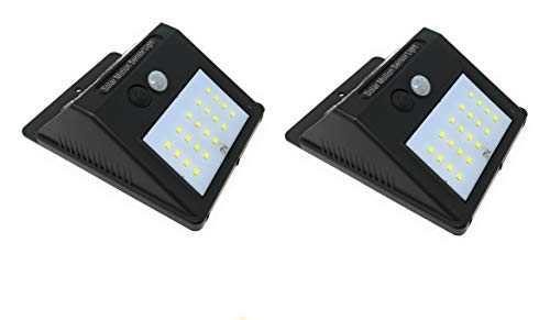 Caratteristiche: Potenza: 20 led, pannello solare, sensore movimento, crepuscolare.