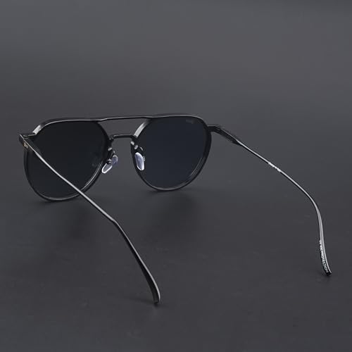 Image of GYNK Trending Round Classic Metal 100% UV Protection Sunlight Blocking Vintage Sunglasses for Men Women Girls