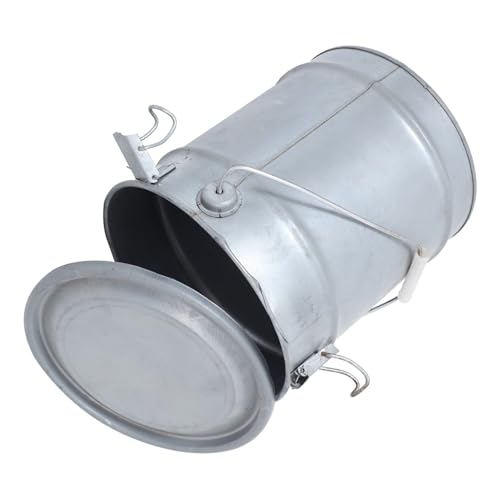 Alipis Laboratory Soil Sampling Bucket with Lid Metal Sample Container All Sealed Sample Holder for Soil Reliable Sample Box
