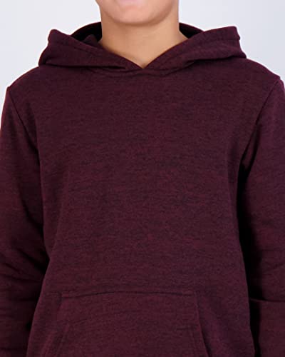 3 Pack: Youth Fleece Crew Neck Long Sleeve Soft Pullover Hoodie Sweatshirt Boys Girls Teen Sweater Uniform Active Athletic Gym Tops Clothes Kids Plain Black Blue Dry Fit Ninos Warm -Set 8, Xxl (18/20) #TOP2