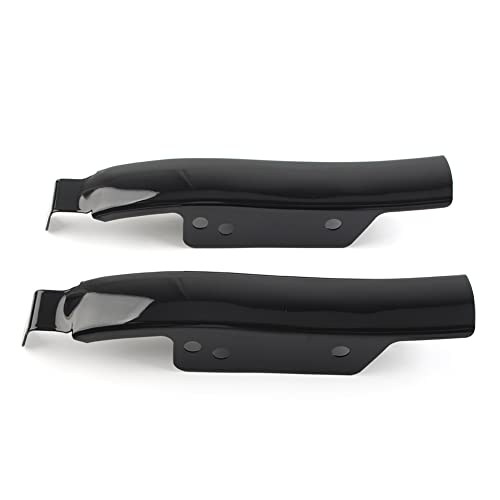 FSFY 1 Par Paneles de Relleno para Guardabarros Trasero-Alforja para Harley Touring Electra Glide FLHT 93-08, Negro miniatura 4