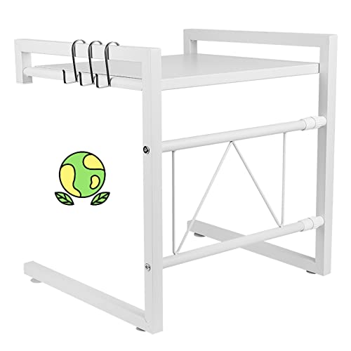 LANTUS Support Extensible en Métal Four à Micro-Ondes de Fourniture de Vaisselle Vaisselle de Stockage Compteur d'économiseur d'espace Organisateur Titulaire d'épice