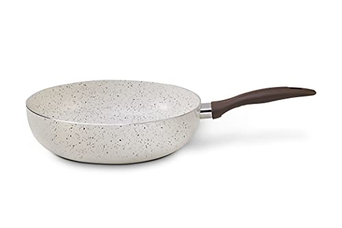 Wok Smart Plus, Cerâmic Life,2,65L, 24 cm, 24 X 7, Vanilla, BRINOX REVESTIDOS, Granada