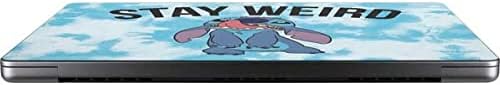 Skinit Decal Laptop Skin Compatible with MacBook Pro 14in (2021-24) - Officially Licensed Disney Lilo and Stitch Stay Weird Design