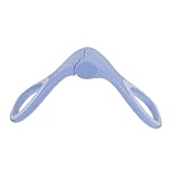 Toyvian Entrenador de Muslos y Entrepierna Clip de Entrenamiento, Dispositivo Ligero de Fitness para Mujeres, Equipo para Ejercitar la Parte Interna del Muslo, Color Azul Claro, Uso