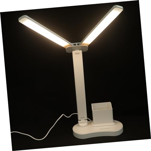 Uonlytech Lámpara de mesa de cabezas lampara de mesa led lampara led mesa lámpara de escritorio LED lámparas de escritorio oficina en casa luces LED de escritorio luces de escritorio LED