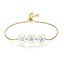 Gold Forget-Me-Not Bracelet