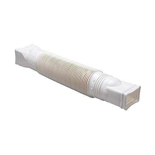 image for Amerimax White Flexible Downspout Extension Gutter Connector Rainwater