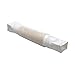 Amerimax White Flexible Downspout Extension Gutter Connector Rainwater Drainage