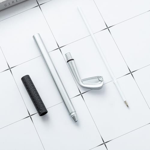 8 bolígrafos de gel JKJF con tinta negra y punta 1.0 mm miniatura 5