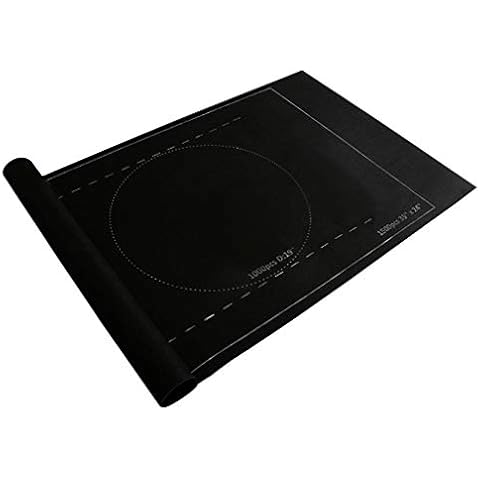 Lazzboy Puzzle Mat Roll up to 1500 Pieces Foldable Storage Puzzles Saver Mat Board Case Carrier Kit (Black) Cover