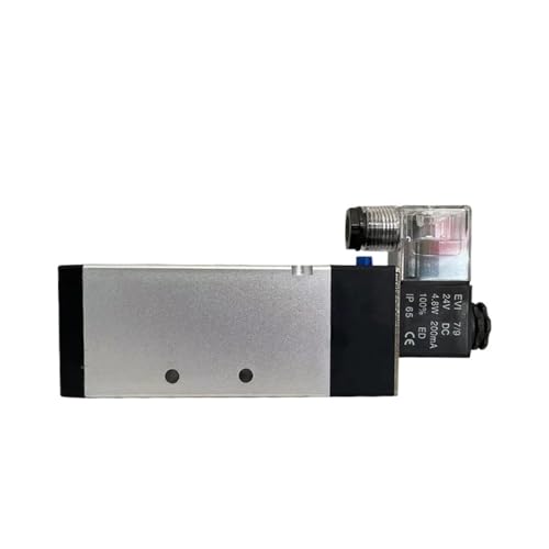 Électrovanne pneumatique 4V310-06 DC12V pour automatisme d'atelier mécanique - 5