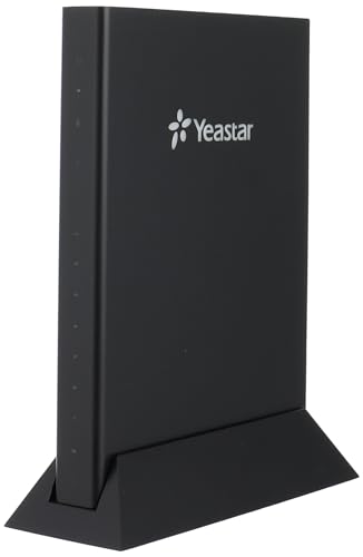 بوابة بتقنية نقل الصوت عبر بروتوكول الإنترنت اف اكس او من سلسلة تي ايه TA810، أسود من ييستر