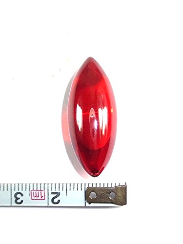 So Rare Red Naga Eye Stone Almond or Rugby Ball Shape Lucky Gems Amulets product thumbnail 7