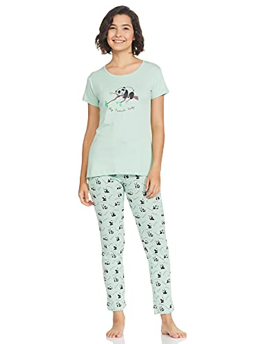 Image of Rupa Women's Cotton Solid Pajama Set