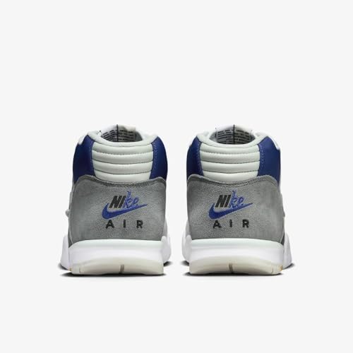 Nike Air Trainer 1 Men's Shoes (FB8886-001, Light Silver/Black/Deep Royal Blue)4