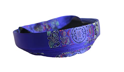 Vietnamese Royal Blue Silk Turban for Boy - Hats to Go with Ao Dai for Boys2