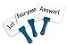 Classroom Set of 12 Answer Whiteboards w/Mini-erasers