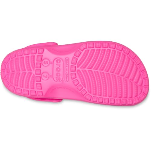 Image of Crocs, Unisex, Classic Clogs, Pink Punch, Mens 7, Womens 9, Medium