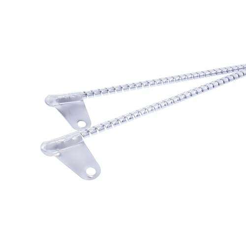 Image of United Pacific 70203 Chrome Curb Feelers, Universal Fitment, Helps to Prevent Curb Damage, Curb Whiskers, Avoid Damaging Wheels - ONE Set (Pack of 2)