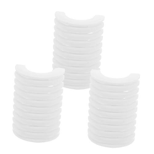 PLAFOPE Adhesive Eyelashes Strips Instant Fix No Glue Required Natural Appearance Resin Rubber Material 10 Strips/Box 3 Boxes