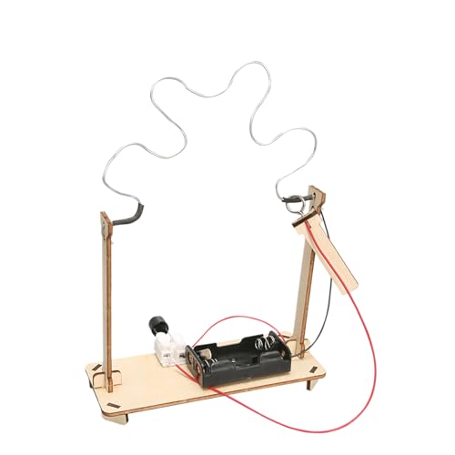 Schaltkreis Wissenschaftsset – Holz 14x6x12cm | Physik Experimentierspielzeug | Wissenschaftslabor Spielzeug Für Kinder | Pädagogische Experimente, Frühes Lernen Zuhause Und Im Klassenzimmer