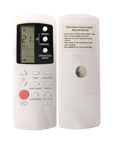 Image of Ehop GZ01-BEJ1-000 Compatible Remote Control for Lloyd AC with Light-Wave Function AC-300